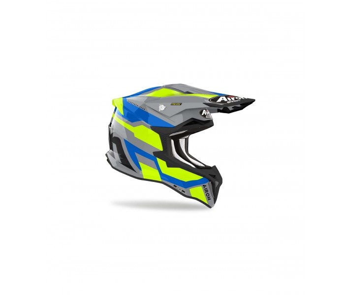 Casco Airoh Strycker Glam Amarillo Brillo |STGL31|