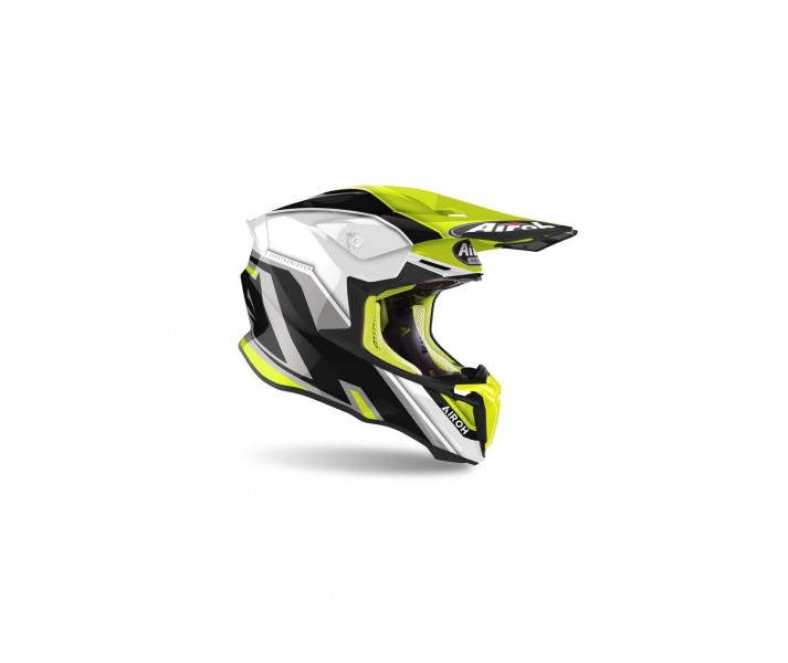 Casco Airoh Twist Shaken Amarillo Brillo |TW2SH31|