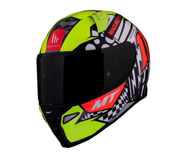 Casco Mt Revenge 2 Sergio Garcia A3 Amarillo Fluor Perla Brillo |12799030305|