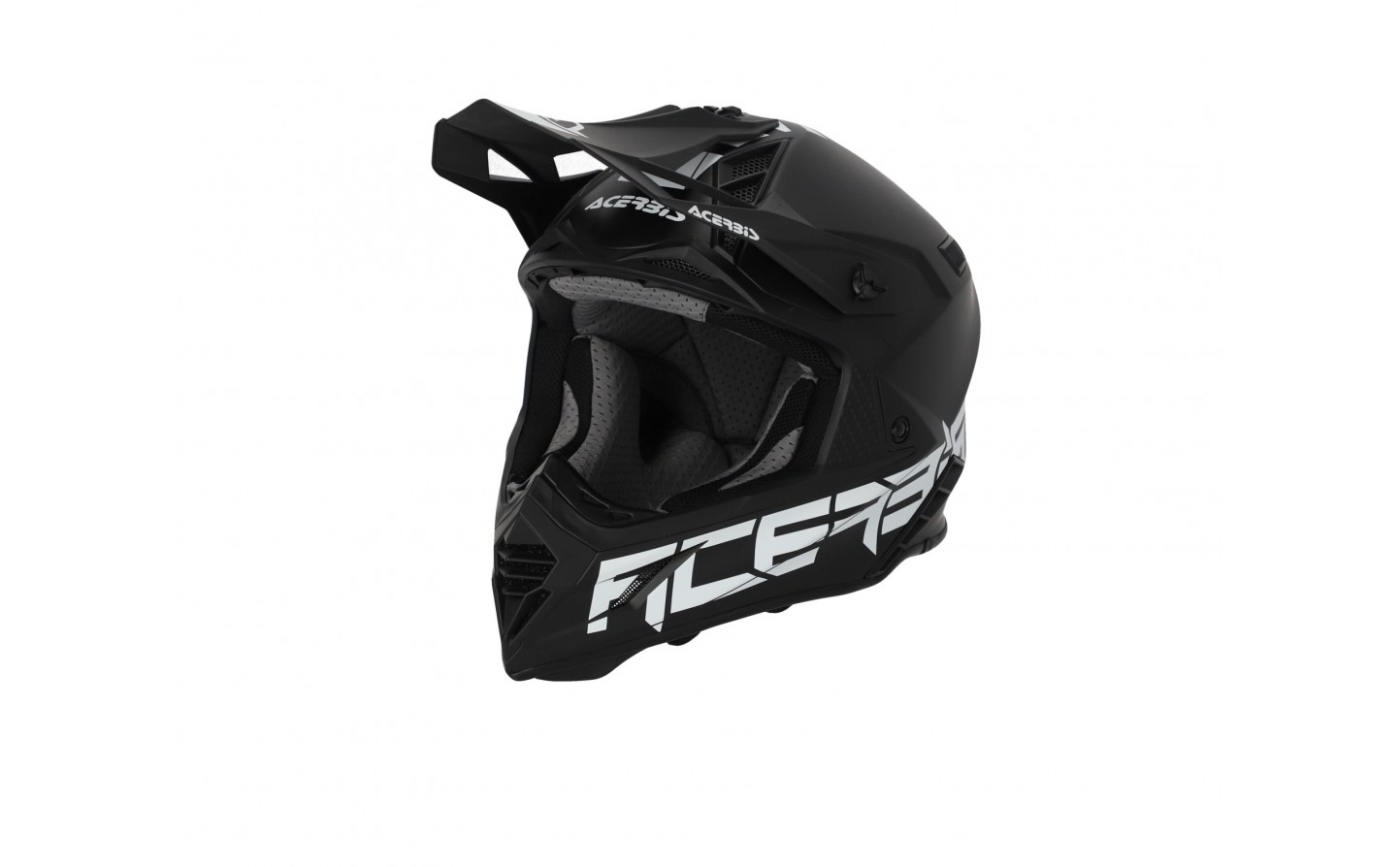 Cascos: CASCO ACERBIS STEEL CARBON BLANCO/NEGRO