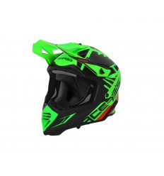 Casco Acerbis X-Track 2206 Verde Fluor Negro |0025032.441|