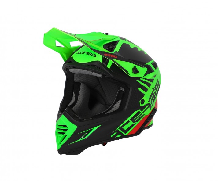 Casco X-Track 2206 Verde Fluor Negro |0025032.441| - Fabregues Motos