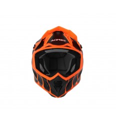 Casco Acerbis X-Track 2206 Naranja Fluor Negro |0025032.442|