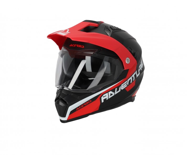 Casco Acerbis Flip 2206 Gris Rojo |0025107.295|