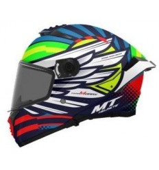 Casco Mt Thunder 4 SV Drax B7 Azul Brillo |13088771715|