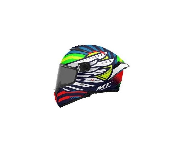 Casco Mt Thunder 4 SV Drax B7 Azul Brillo |13088771715|