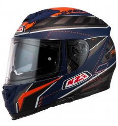 Casco Nzi Eurus 2 Project Azul Antracita Naranja Mate |150312A144|