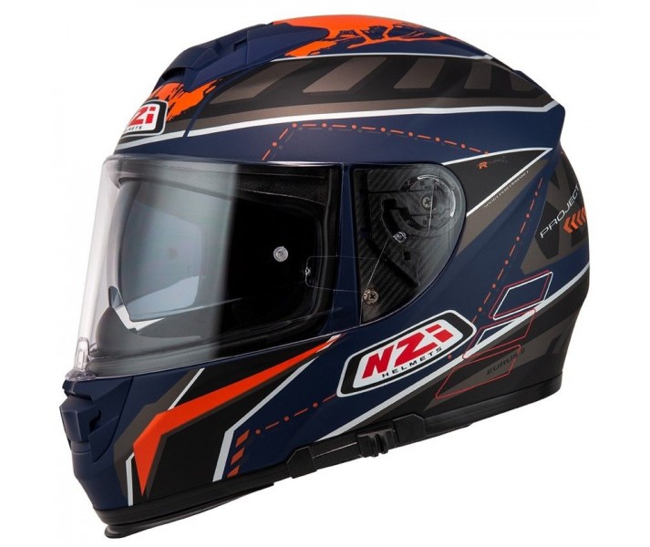 Casco Nzi Eurus 2 Project Azul Antracita Naranja Mate |150312A144|