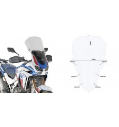 Cupula Givi P/Kitao Honda.Crfl.Africa.Twin.Adv.1100L.20