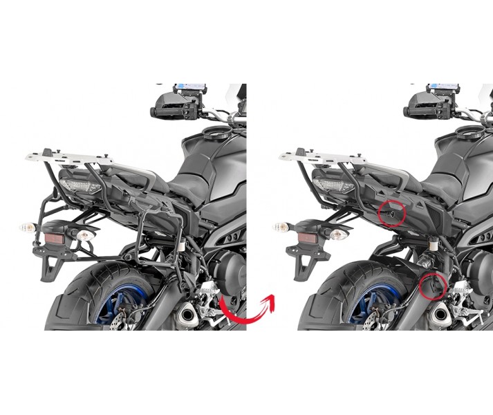 Portamaletas Lateral Givi F/Rapida.Yamaha.Tracer/Gt.900.18