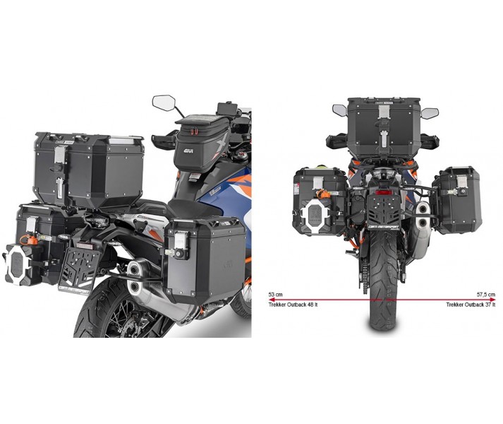 Portamaletas Lateral Givi Of_Camktm.1290.Superadv.R/S 2021