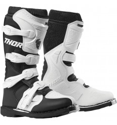 Botas Mujer Thor Mx Blitz XP Negro Blanco |34102233|