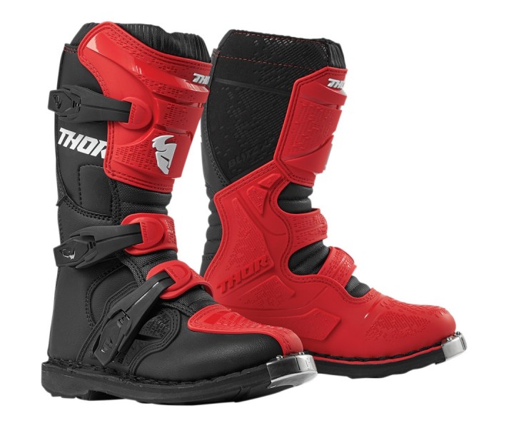 Botas Infantil Thor Mx Blitz XP Rojo Negro |34110524|