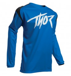 Camiseta Thor Mx Sector Link Azul |29105366|
