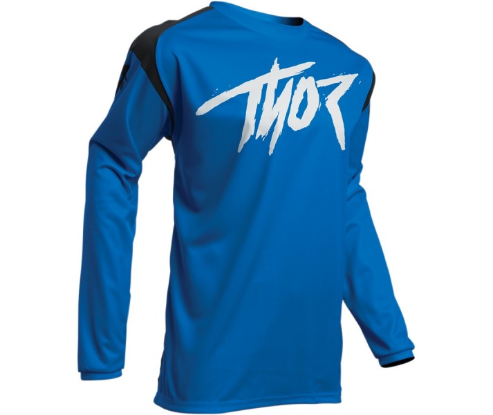Camiseta Thor Mx Sector Link Azul |29105366|