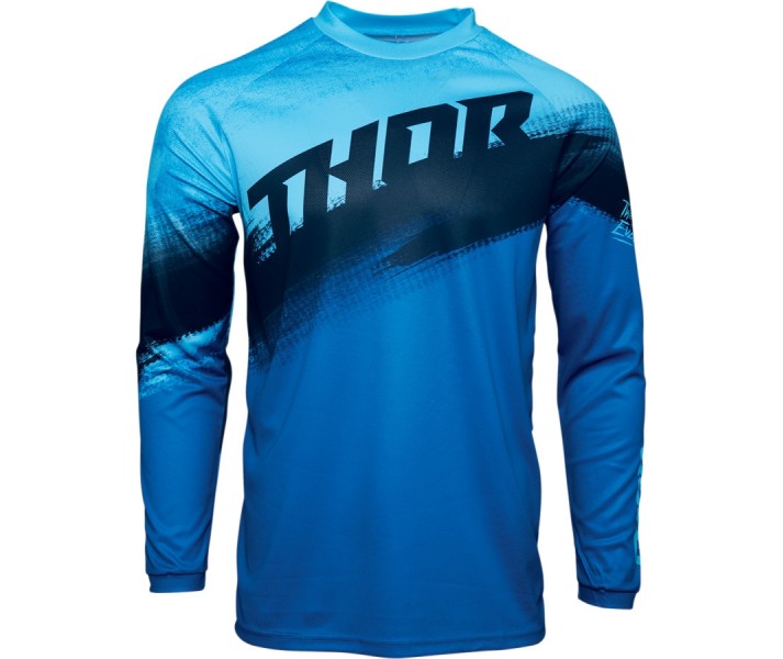 Camiseta Thor Mx Sector Vapor Azul |29106130|