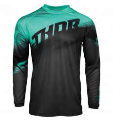 Camiseta Infantil Thor Mx Vapor Aqua Negro |29121930|