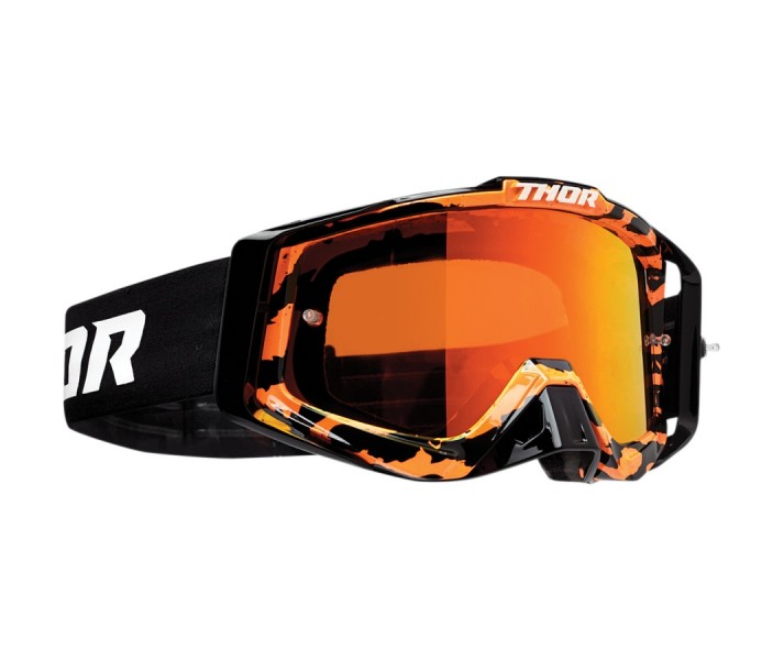 Máscara Thor Mx Sniper Pro Rampant Negro Naranja |26012226|