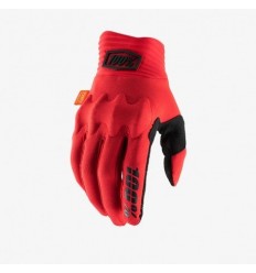 Guantes 100% Cognito Rojo Negro |1001400020|