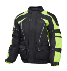 Chaqueta Gms Twister Kids Negro Fluor Amarillo |ZG51010-350|