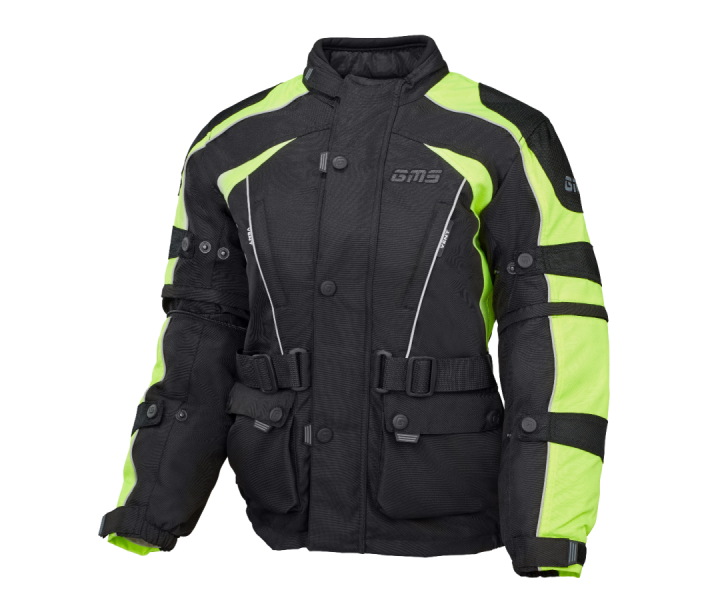 Chaqueta Gms Twister Kids Negro Fluor Amarillo |ZG51010-350|