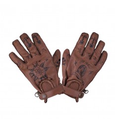 Guantes ByCity Second Skin Tattoo II Marrón |1000113|