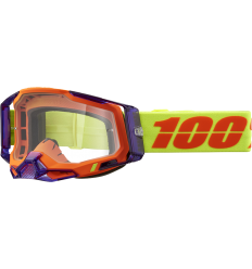 Máscara 100% Racecraft 2 Panam Amarillo Púrpura Naranja |26013260|