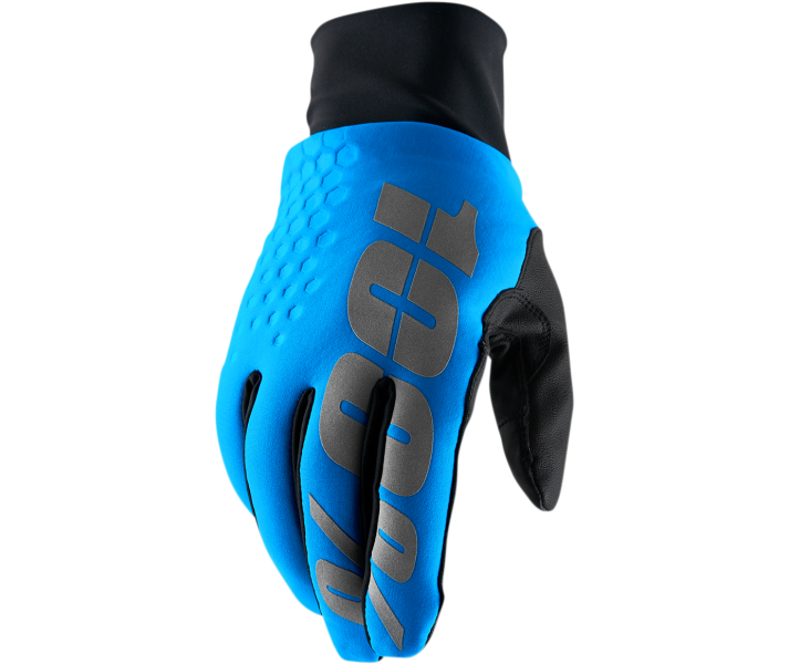 Guantes 100% Hydromatic Brisker Negro Azul |33305063|