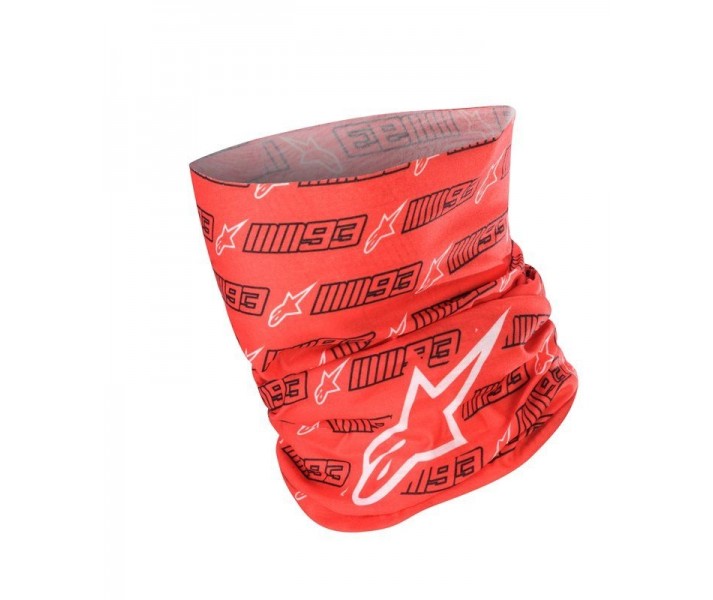 Cubrecuello Alpinestars MM93 Rojo Negro Blanco |4759919-312|