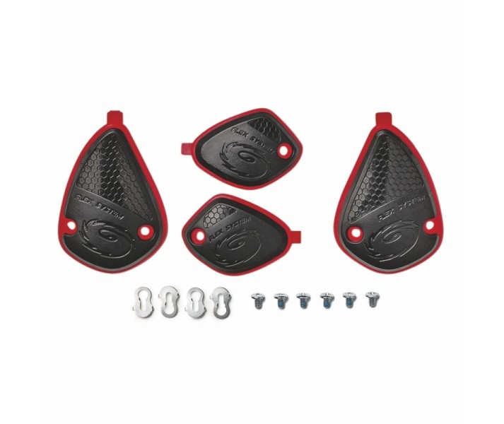 Recambio Sidi Protector Tobillo Crossfire2 Negro Rojo |RFIRPARAMAL1|