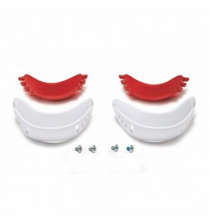 Recambio Sidi Protector Talon Vortice Blanco Rojo |RVOTALL15|