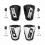 Recambio Sidi Frontal Caña Mag1 Negro |RMAGFRON02|