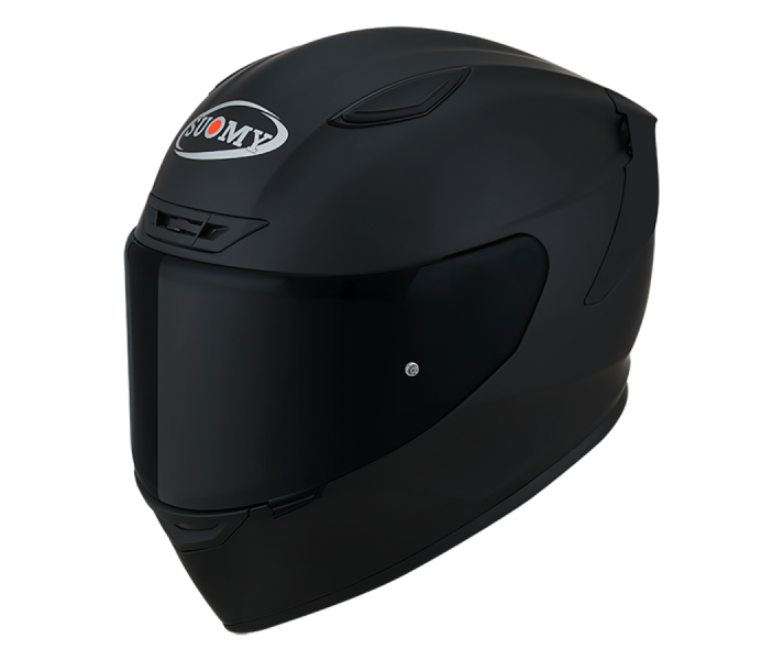 Casco Suomy Track-1 Plain Negro Mate |K6T100X6|