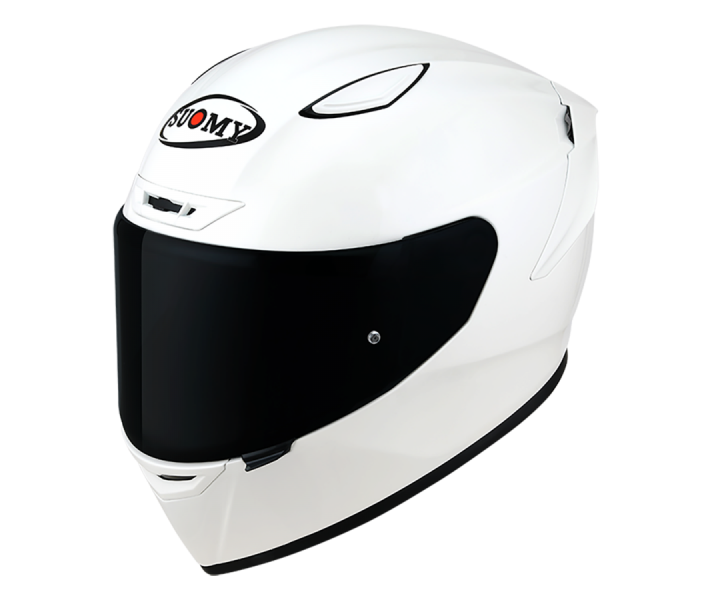 Casco Suomy Track-1 Plain Blanco |K6T100W3|