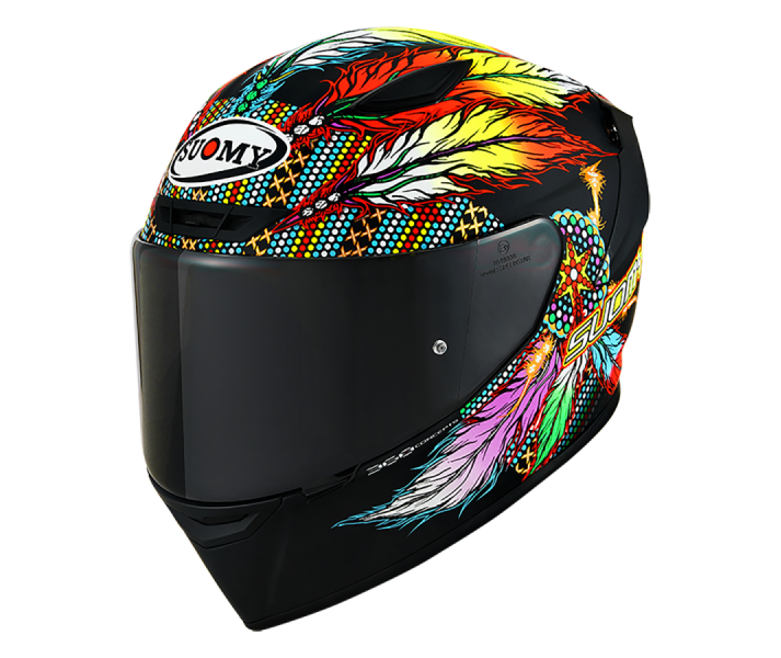 Casco Suomy Track-1 Chieftain Multi Negro Mate |K6T10014|