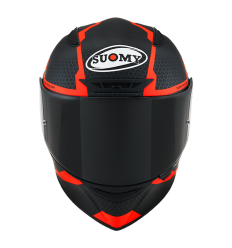 Casco Suomy Track-1 Reaction Antracita Mate Rojo |K6T10007|