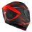 Casco Suomy Track-1 Reaction Antracita Mate Rojo |K6T10007|