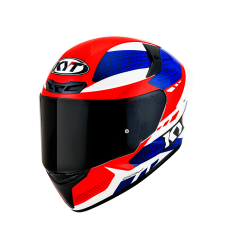 Casco Kyt Tt-Course Gear Azul Rojo |YSTT0023|