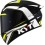 Casco Integral Kyt TT Course Grand Prix Negro Amarillo |YSTT0005|