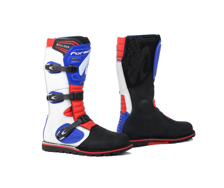 Botas Forma Boulder Blanco Rojo Azul |FORC380-981011|
