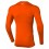 Camiseta Seven Zero Compressions Naranja Fluor |800767600|