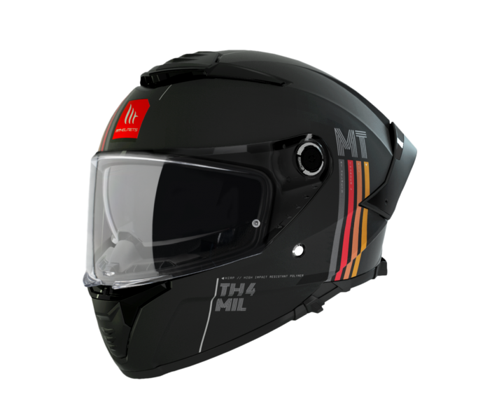 Casco Mt Thunder 4 Sv Mil A11 Negro Mate |1308986011|