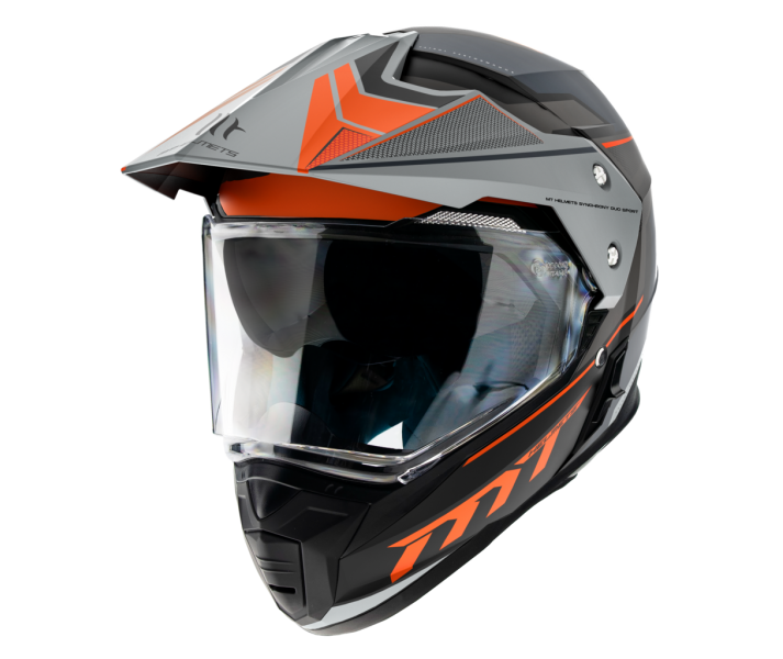 Casco Mt Synchrony Duo Sport Sv Patrol B4 Naranja Mate |10949521433|