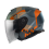 Casco Mt Thunder 3 Sv Jet Silton C4 Naranja Fluor Mate |11209482433|
