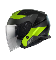 Casco Mt Thunder 3 Sv Jet Cooper A3 Amarillo Fluor Mate |11209500333|