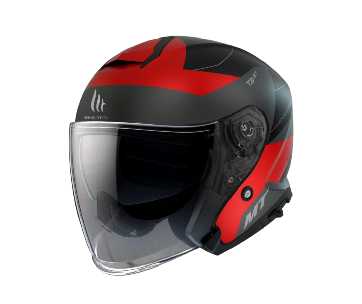 Casco Mt Thunder 3 Sv Jet Cooper A5 Rojo Mate |11209500533|