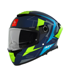 Casco Mt Thunder 4 Sv Mountain C7 Azul Mate |13089872713|