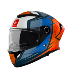 Casco Mt Thunder 4 Sv Pental B4 Naranja Perla Mate |13089881423|