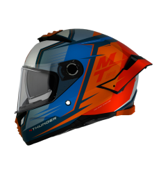 Casco Mt Thunder 4 Sv Pental B4 Naranja Perla Mate |13089881423|