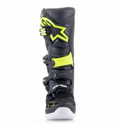 Botas Alpinestars Tech 7 Negro Enamel Azul Amarillo Fluor |2012014-1795|